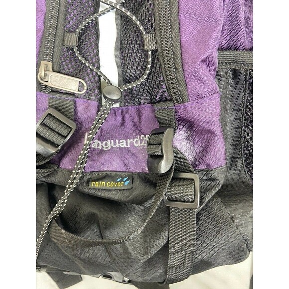 THE NORTH FACE VANGUARD 20 PURPLE HIKING BACKPACK 19 X 11 MESH BACK SUPPORT main image 7
